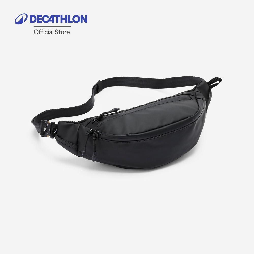 Decathlon Waterproof Bumbag With 2 Pockets กระเป๋าคาดเอวสะท้อนน้ำแบบ 2 ช่อง