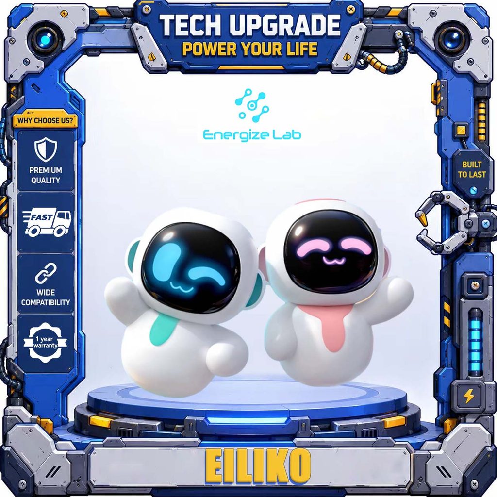 EILIKO ปัญญาประดิษฐ์ ai หุ่นยนต์บทสนทนาทางอารมณ์แชทแบบโต้ตอบที่มาพร้อมกับจี้สัตว์เลี้ยงอิเล็กทรอนิกส์ขนาดเล็ก