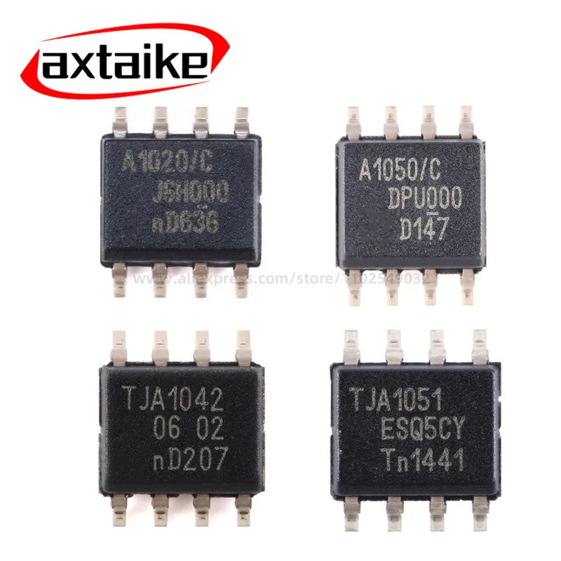 5PCS TJA1020 TJA1021 TJA1029 TJA1040 TJA1042 TJA1050 TJA1051 SOP-8 A1040/C A1051 ชิปic