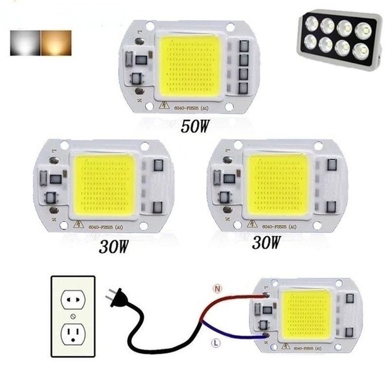 110/220v 20/30/50W LED แหล่งกําเนิดแสงซัง หลอดไฟอัจฉริยะ IC หลอดไฟสําหรับบ้าน น้ําท่วม ไฟสปอตไลท์ DIY IronGo