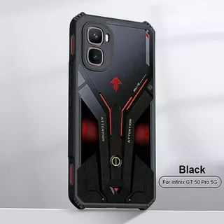 อะคริลิคเคสโทรศัพท์สําหรับ infinix GT 50 Pro กรณี infinix GT 30 20 10 Pro Plus 5G 5G + รูปแบบหรูหรา Ultrathin กรอบสีดํา Tough ScratchProof ฝาครอบป้องกัน D01-03