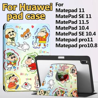 for เคส Huawei MatePad SE11 Pad SE10.4 เคส หัวเว่ย matepad 11/ pad10.4 matepad pro11 หัวเว่ย matepad 11.5 /11.5”S matepad pro10.8 มีที่ใส่ปากกา for Case Huawei pad 11.5