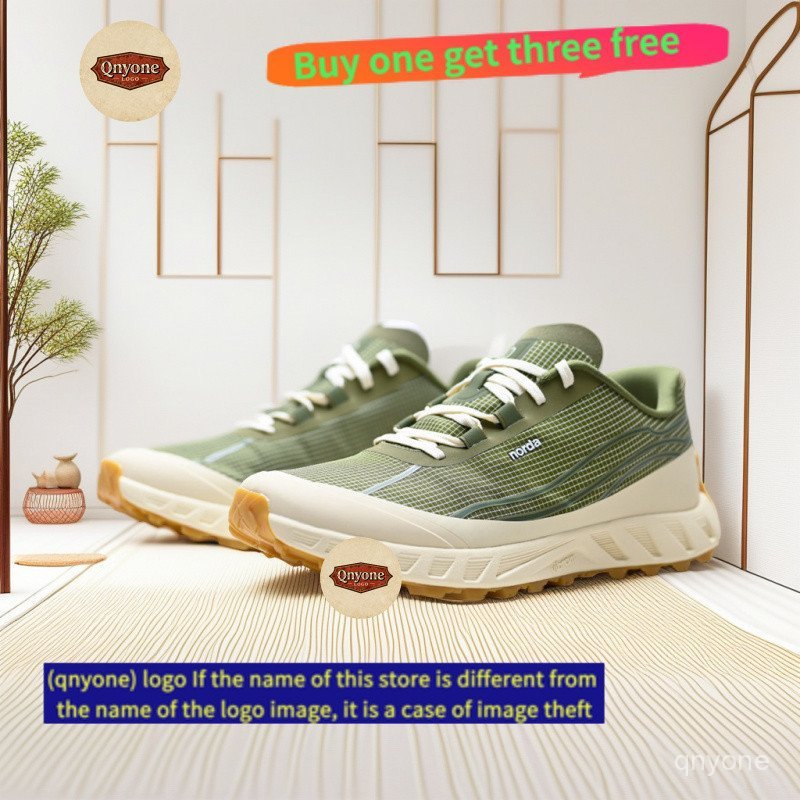 No Norda 002 รองเท้าวิ่งกลางแจ้ง Dyneema Upper ทนต่อการสึกหรอ Breathable KQ1A