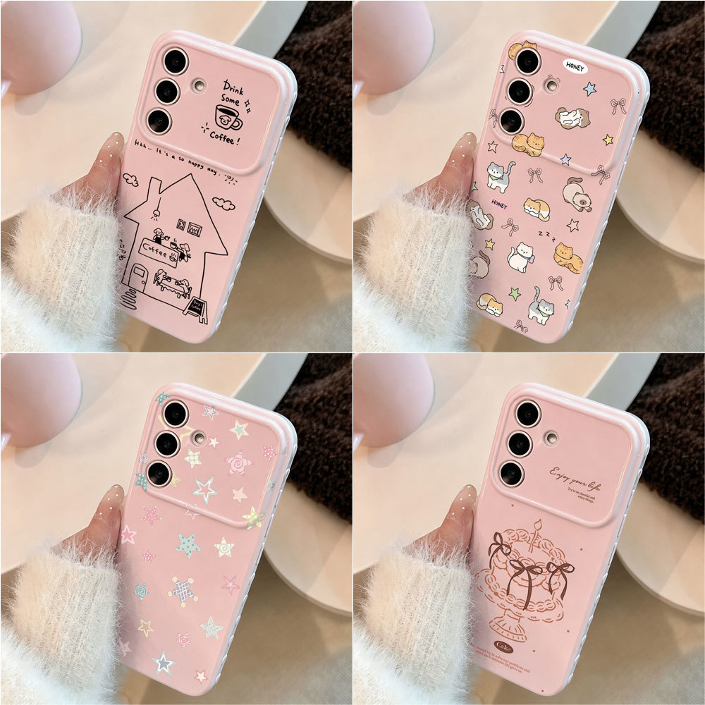 Soft TPU เคสทรศัพท์ For Samsung A57 5G A56 A55 A17 A37 A07 A06 A05s A54 A16 A05 A15 A12 A36 A35 A 57 A14 A13 A26 A24 เคส