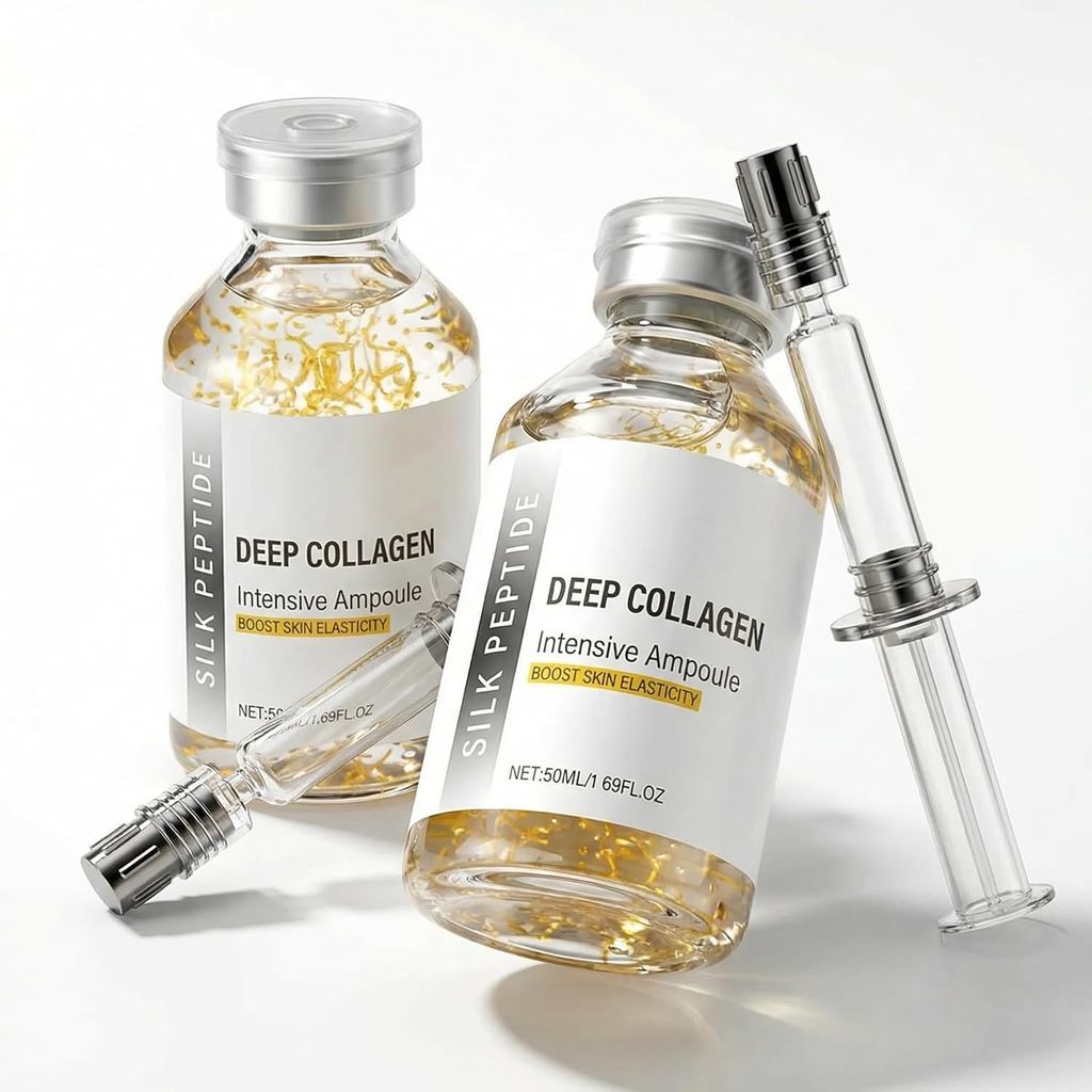 2PCS Serpipeptide Strengthening Enhancement Facial Essence บรรจุคอลลาเจนอย่างล้ําลึกและ Serpipeptide