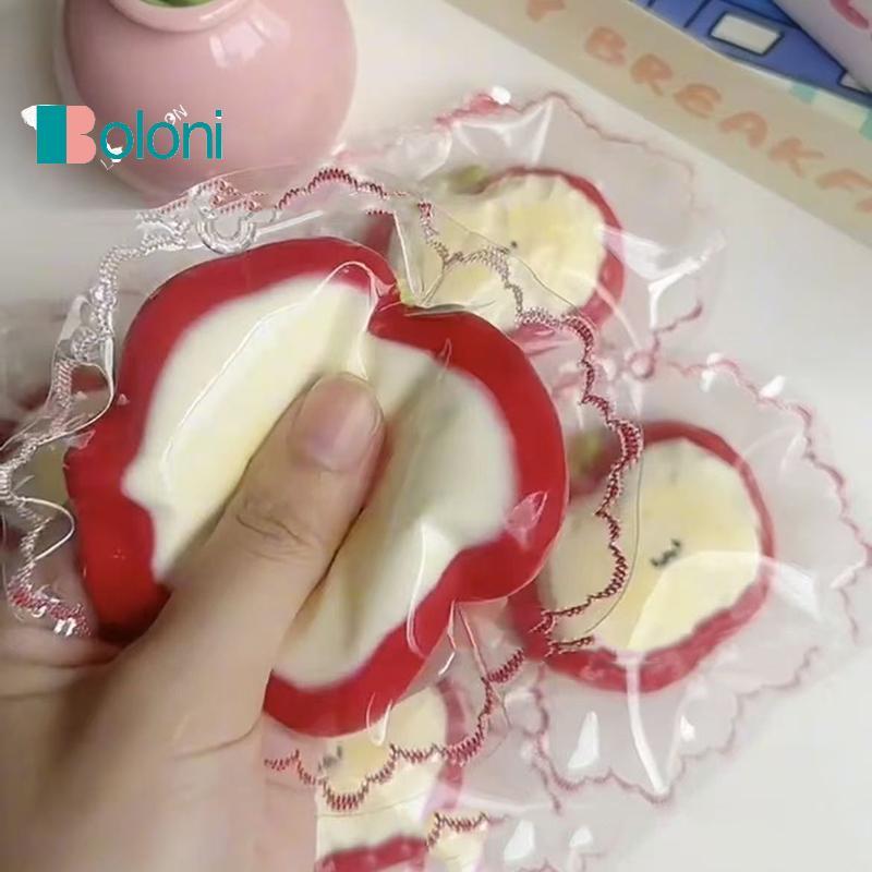 [โบโลนี] สตรอเบอร์รี่สีแดงทาร์ตไข่สตรอเบอร์รี่ครีมบาร์สกุชชี่ของเล่นคลายเครียดของเล่นประสาทสัมผัสสําหรับเด็กผู้ใหญ่ความวิตกกังวลผ่อนคลายใ