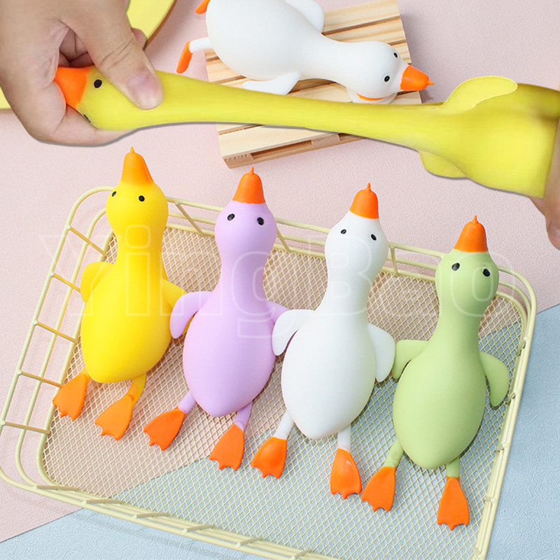 1/3 ชิ้น Squishy Antistress เป็ดบีบของเล่นนุ่มน่ารักสัตว์ Vent ของเล่นสําหรับผู้ใหญ่ Decompression ยืดของเล่นของขวัญ