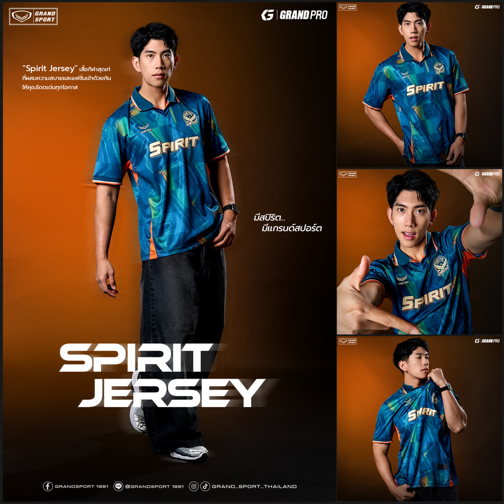Grand Sport เสื้อ GRAND SPIRIT OVERSIZED รหัส : 038455