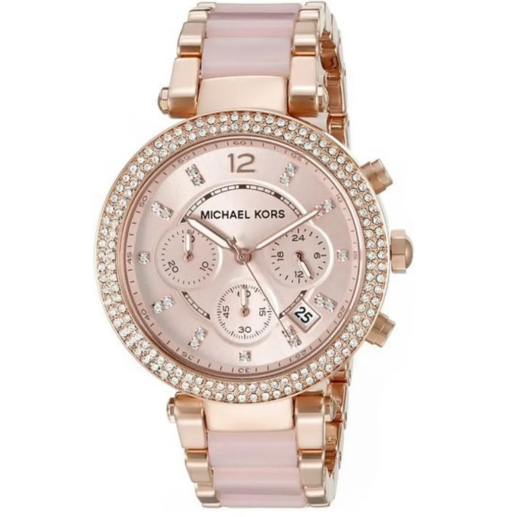 Women's Chronograph Parker Stainless Steel Bracelet Watch MK5353 38mm MK5774 MK5896 MK6326