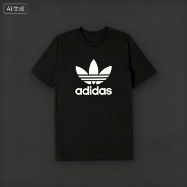เสื้อยืดโลโก้ Adidas Originals Trefoil เสื้อยืดคอกลมคลาสสิกผ้าฝ้ายนุ่มมี 6 สีสตรีทแวร์ลําลองสําหรับผ