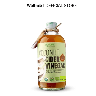 Agrilife อะกรีไลฟ์ น้ำส้มสายชูหมัก จากกะทิแก่ ไขมันต่ำ Coconut Cider Vinegar ขนาด 960 -480 - 240 มล.