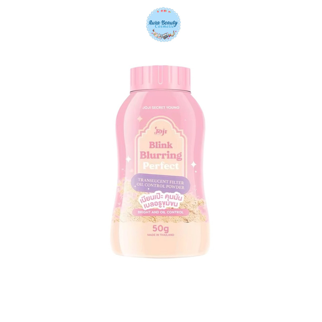 JOJI แป้งฝุ่น คุมมัน Blink Blurring Perfect 50g Translucent Filter Oil Control Powder