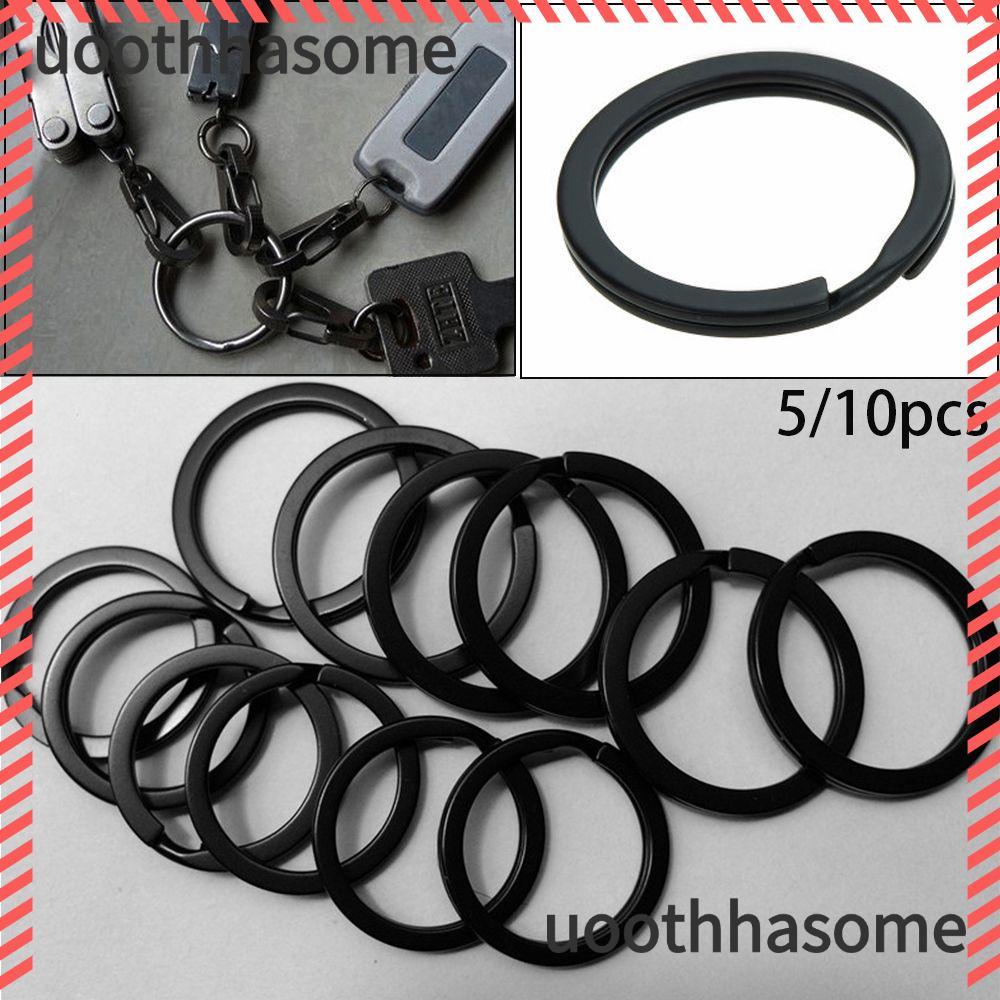 UOOTHASOME 5/10 ชิ้นคีย์แหวน DIY สไตล์เดินป่าล็อค Key Holder Carabiner