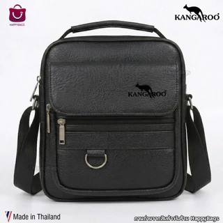 กระเป๋าสะพายข้างผู้ชาย Kangaroo หนังPU (ส่งจาก กรุงเทพมหานคร)