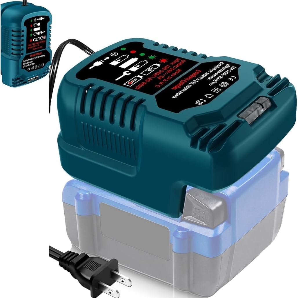 สําหรับ Kobalt Mini Charger 24V แบตเตอรี่เปลี่ยน,สําหรับ Kolalt 24 โวลต์อุปกรณ์แบตเตอรี่ Rapid Quick