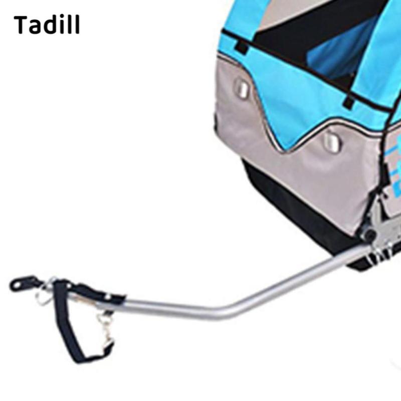 Tadill Bike Trailer Connecting Bar สําหรับการเดินทางกิจกรรมกลางแจ้ง ผู้ใหญ่จักรยาน