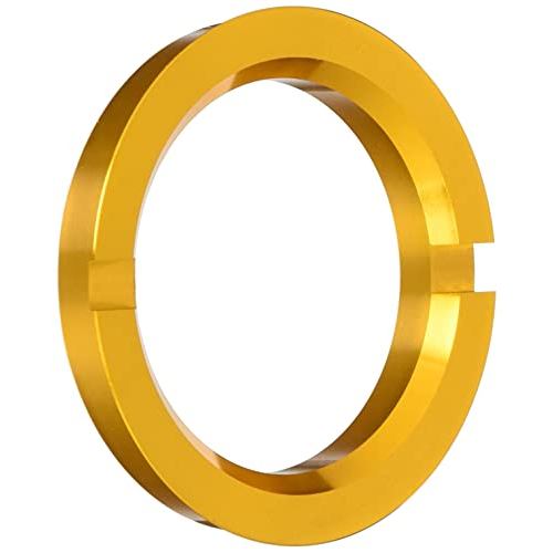 KYO-EI HUB CENTRIC RING 73mm/56mm 2 pieces with flange, made of aluminum/gold U7356