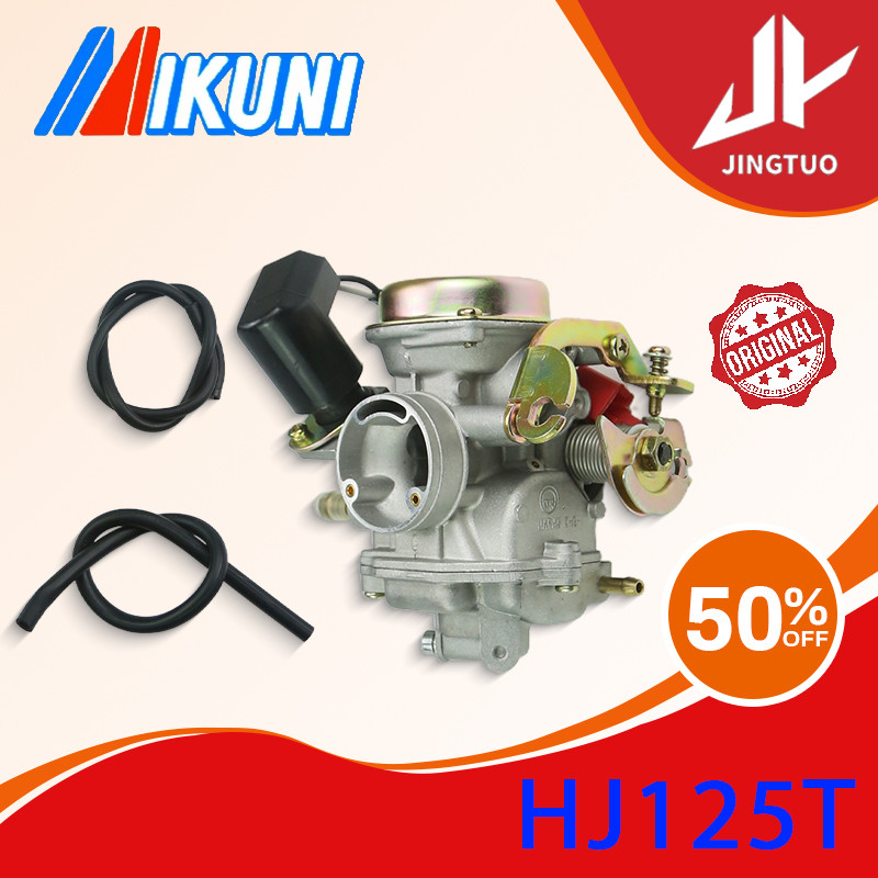 คาร์บูเรเตอร์ สำหรับ Haojue HJ125T สกู๊ตเตอร์ 125cc อะไหล่เครื่องยนต์ ใช้ได้กับ HJ125T-9C HJ125T-10A