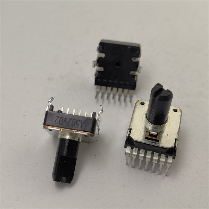 NOBLE 142 ประเภทแนวตั้ง Double Potentiometer A502 A5K 7 ขาความยาว 13MMF คีย์บอร์ดอิเล็กทรอนิกส์ Pote