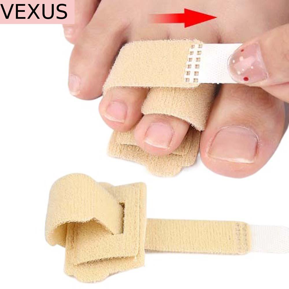 VEXUS Toe Splint Support, Straightening Joint Stabilizer Toe Fix Strap Protector, Dislocation Fracture Thumb การบาดเจ็บ Toe Care เครื่องมือแก้ไขเท้ารั้งโรคข้ออักเสบ