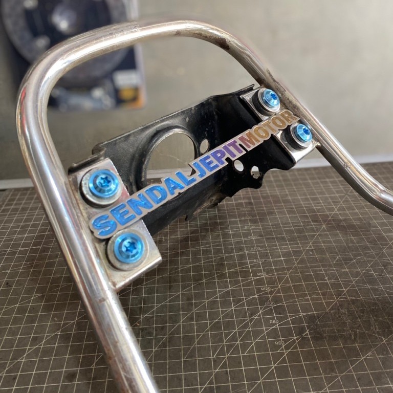 BOLT TITANIUM GL100 GL 100 TITANIUM BOLT PAKON STOP LAMP GL100 GL 100 4 TITANIUM BOLT BELB BRACES GL