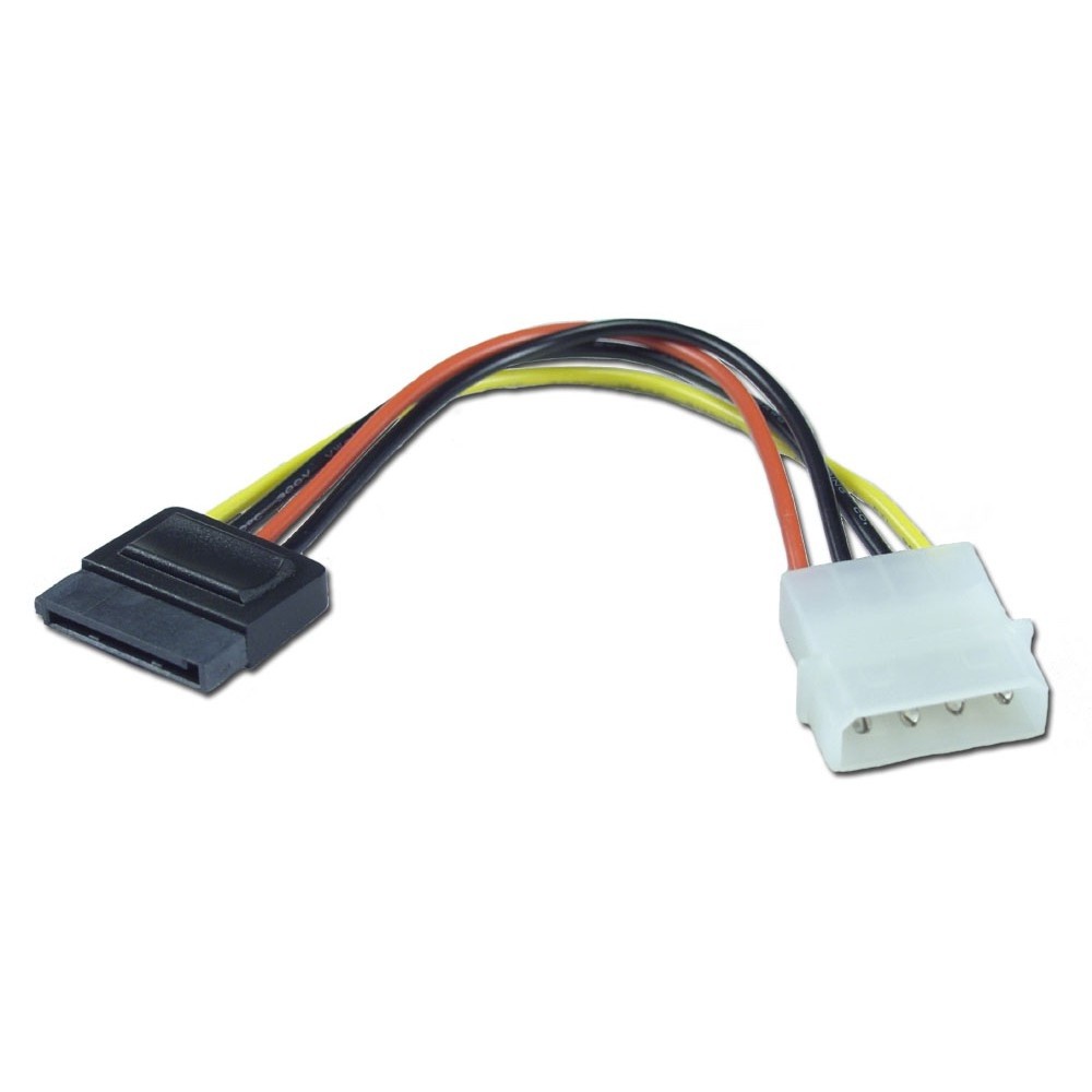 สายเคเบิลขั้วต่อสายไฟ SATA สําหรับ SSD HDD CD DVD ROM PC