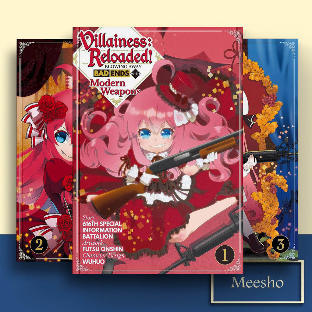 Villanesss: โหลดใหม่! Blowing Away Bad Ends ด้วยอาวุธสมัยใหม่ Vol. 1-5 ( Manga Comic ) โดย 616th Spe
