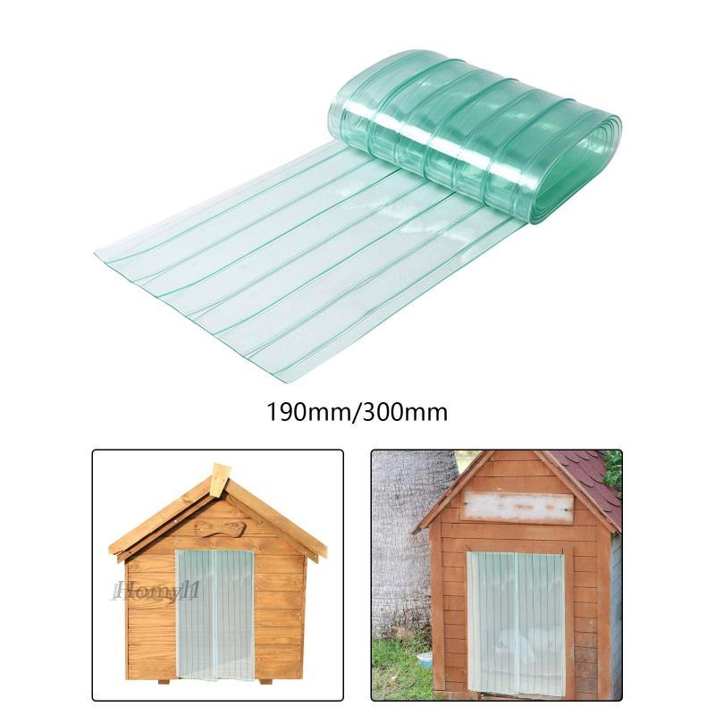 [Homyl1] Weatherproof Dog Door Flap PVC Replacement Curtain Strips for DIY Pet House Easy Maintenanc