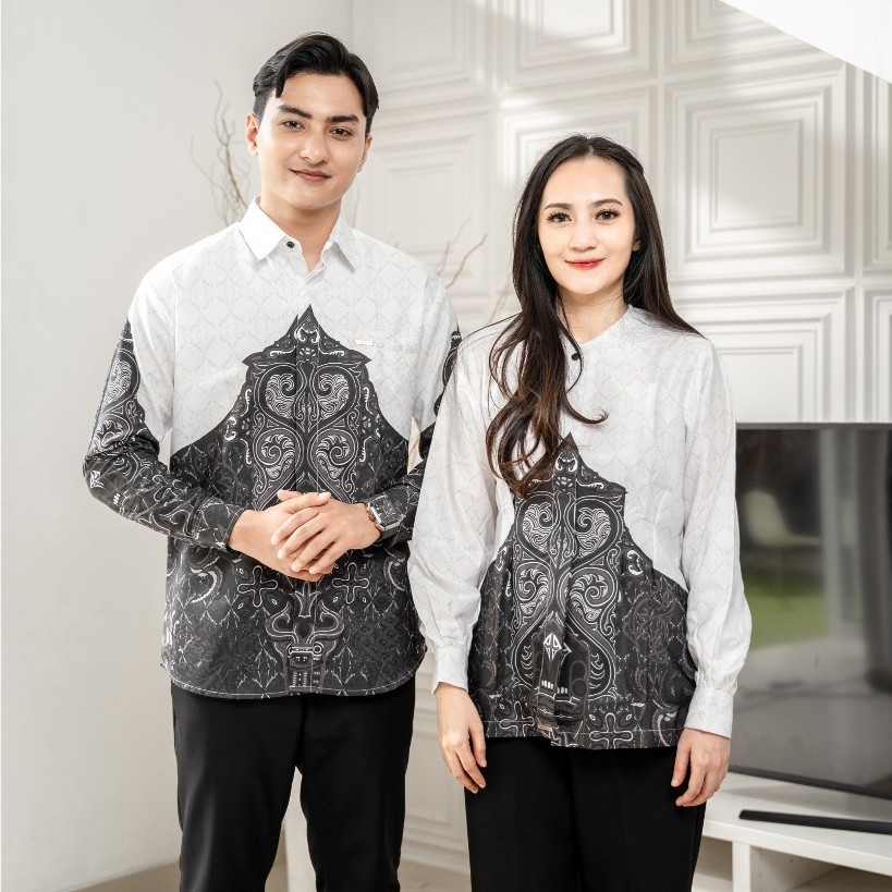 Lakala Batik Premium Rafa Couple Set Batik สําหรับผู้ชายและผู้หญิง