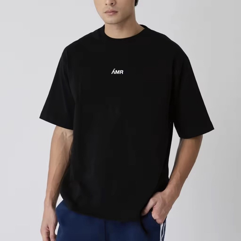 AIMER เสื้อยืดสีดำ L (พร้อมส่ง)