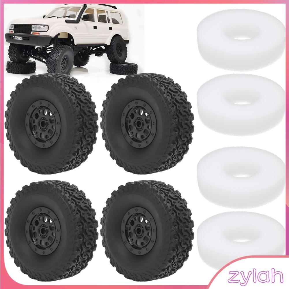 zylah-th RC Tyre Car Wheel Hub วัสดุยาง ง่ายต่อการติดตั้งและถอดชิ้นส่วน อายุการใช้งานยาวนานทนทานสำหรับการปรับเปลี่ยน
