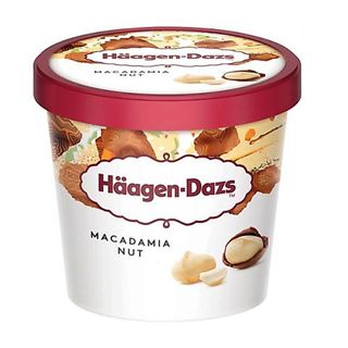[สินค้าส่งด่วน] ฮาเก้นดาส ไอศกรีม แม็กคาดาเมียนัท 81 กรัม HAAGEN-DAZS MACADAMIA NUT ICE CREAM 81 G