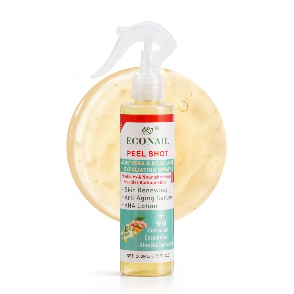 Aloe Vera Kojic Acid Turmeric Gentle Exfoliating Spray Exfoliating Liquid Korean Care All-in-One Typ