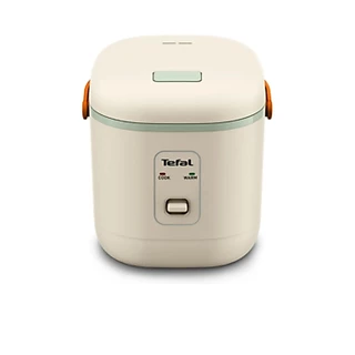 TEFAL หม้อหุงข้าว Mini รุ่น RK1724T0 สีครีม / เขียว และรุ่น RK1721T0 สีขาว / ม่วง ความจุ 0.4 ลิตร 220 วัตต์