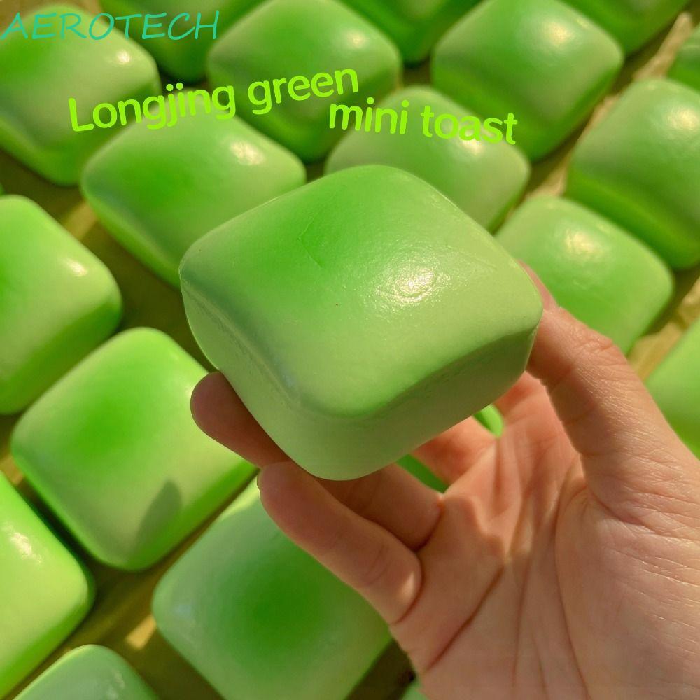 AEROTECH Toast Sensory Toys, Hand Relax Calming Bread Squishy ของเล่น, Soft Cute Pinch Slow Rising จําลอง Fidget ขนมปังเด็ก