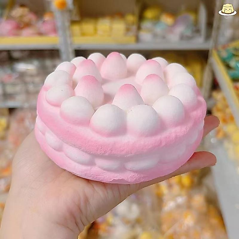[GZ] Slow Rising Pink Gradient Cake Squishy พร้อมสัมผัสนุ่มและความเครียดบรรเทาเหมาะสําหรับเด็กเล่นผู้ใหญ่ผ่อนคลาย TH