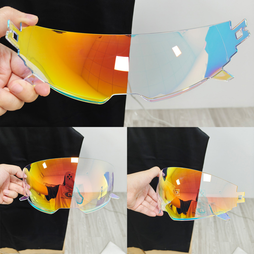 Street Fighter Visor สําหรับ MT Street Fighter,Street Fighter sv Shield หมวกกันน็อคป้องกันรังสียูวีเ