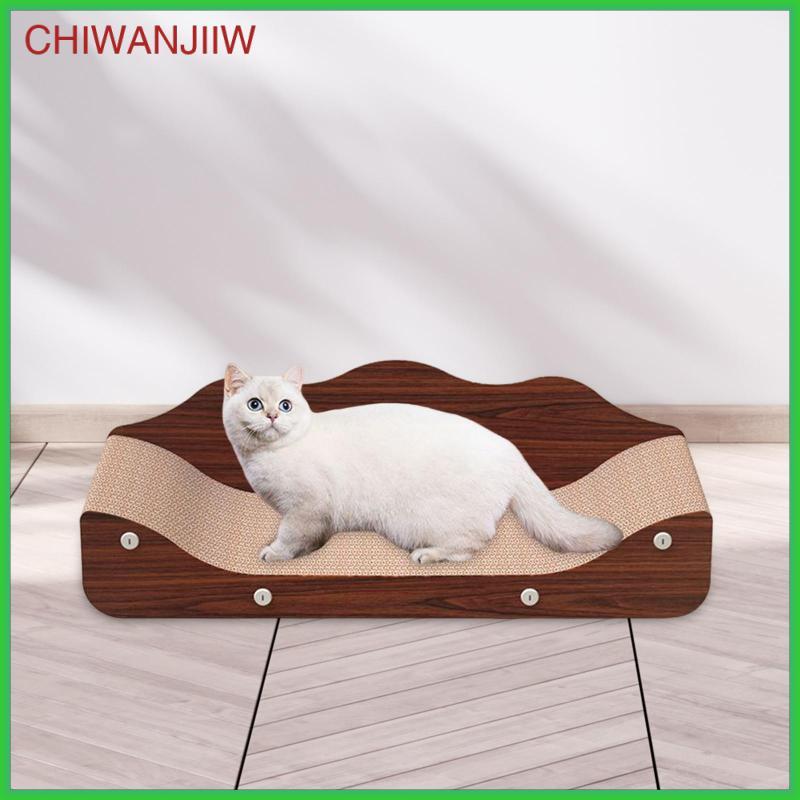 chiwanjiiw Cat Scratcher Lounge Bed โซฟาแมว Scratch Board รูปที่ 7