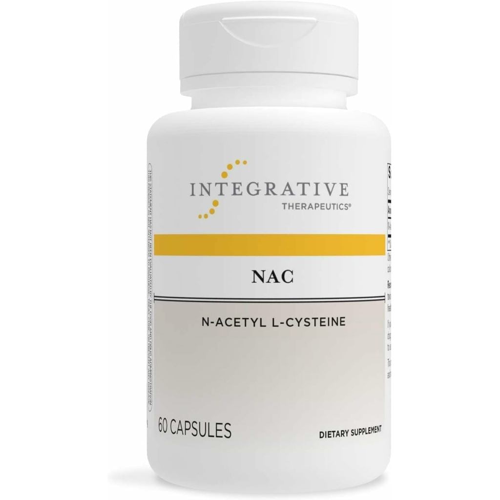 IntegrationTherapeuticsNAC-Antioxidant SupportforRespiratory&LungFunction*-Gluten-Free&-Free-60Caps(