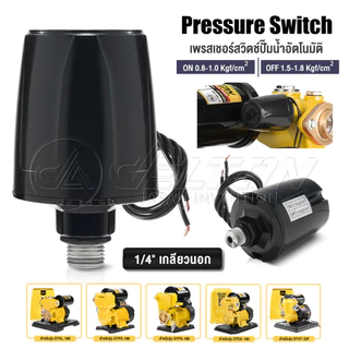 DELTON เพรสเชอร์สวิตช์ Pressure Switch สวิตช์แรงดัน ตัวตัดน้ำ อะไหล่ปั๊ม ปั๊มน้ำอัตโนมัติ ปั๊มน้ำอินเวอร์เตอร์