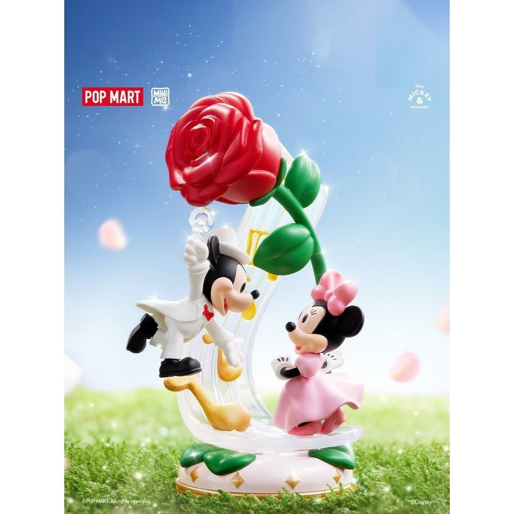 ของแท้ดิสนีย์ Mickey&friends Mickey Family Swinging Dreams Series ของเล่นศิลปะ LJRR