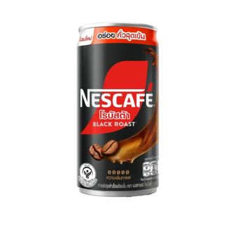 เนสกาแฟ โรบัสต้าแบล็คโรสต์ Nescafe Robusta Black Roast Drink 170ml.