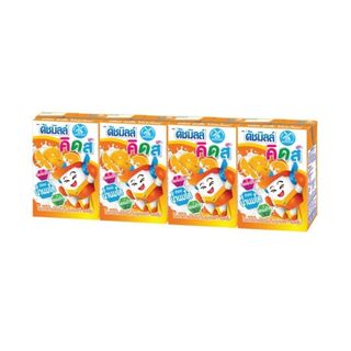 ดัชมิลล์ คิดส์ นมเปรี้ยวรสส้ม DutchMill Kids Orange 90ml.
