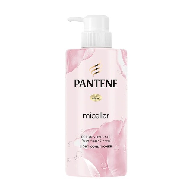แพนทีน ครีมนวดไมเซลลาร์ดีท็อกซ์แอนด์ไฮเดรต Pantene Hydrate Conditioner 300ml.
