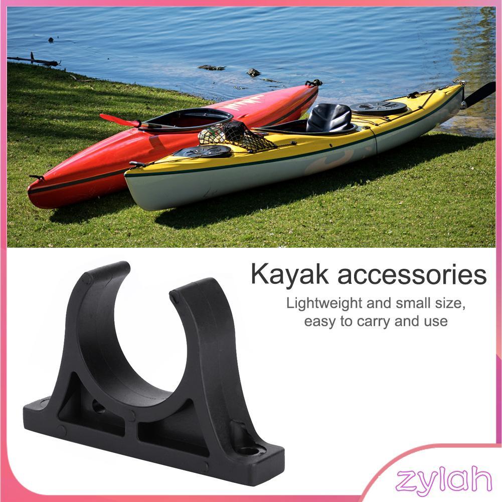 zylah-th Tbest ที่วางพายเรือคายัค 1 คู่พลาสติกทนทานพายคลิป Keeper สำหรับเรือคายัคแคนูพายเรือ