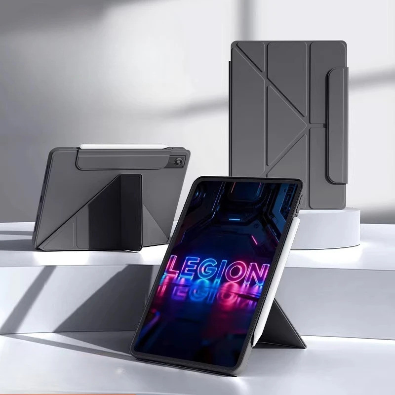 พับรองรับหลายมุมซิลิโคนสําหรับ Lenovo LEGION Y700 5th 4th 3rd Gen 8.8 นิ้วกรณี Funda สําหรับ Lenovo Y700 Gen 3 TB321FU ฝาครอบ