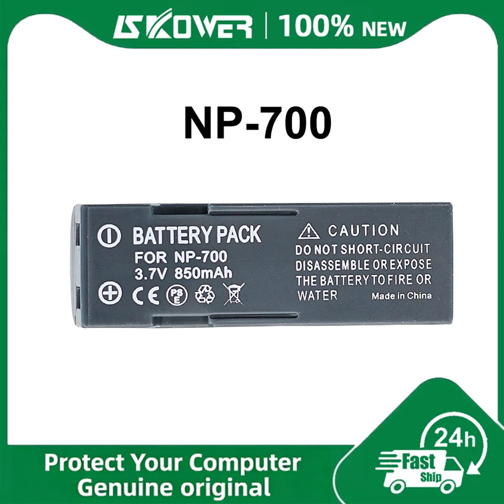 แบตเตอรี่กล้อง NP-700 3.7V 850mAh แบตเตอรี่แบบชาร์จได้ NP700 สำหรับ Konica Minolta DG-X50-K DG-X50-R DG-X50-S DiMAGE X50