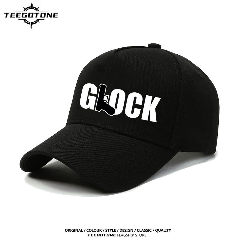 2026ย้อนยุคหมวกเบสบอลพิมพ์ลาย หมวกเบสบอลชายสไตล์ทหาร glock Graphic Baseball Cap ใส่ได้ ทั้ง ชายS-5XL