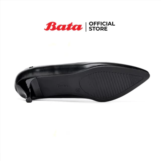 Bata บาจา รองเท้าคัทชูรับปริญญา พิธีการ ทางการ แบบสวม สูง 1 นิ้ว สำหรับผู้หญิง รุ่น DENAIR สีดำ 6316272 สีเบจ 6318272
