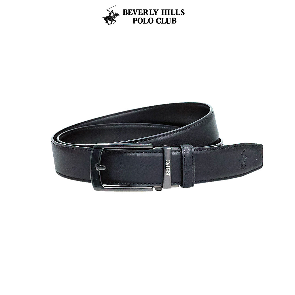 BEVERLY HILLS POLO CLUB เข็มขัดผู้ชาย / 35MM Automatic Buckle / Leather / Black / BHB216L9